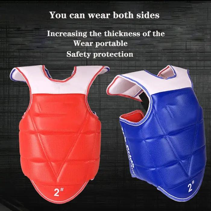 Ensemble d'équipement de protection pour taekwondo, casque, armure de boxe, protecteur de tête, 5 pi