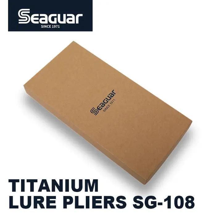 Seaguar – pince à leurre de pêche en titane, Anti-rouille, multifonctionnelle, ciseaux de ligne de p