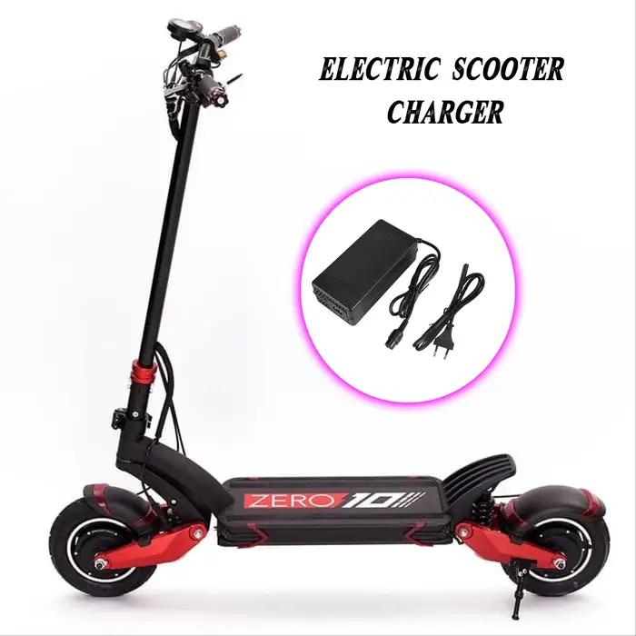 Chargeur de batterie lithium 54,6V2A pour vélo électrique, trottinette électrique, batterie Li-ion a