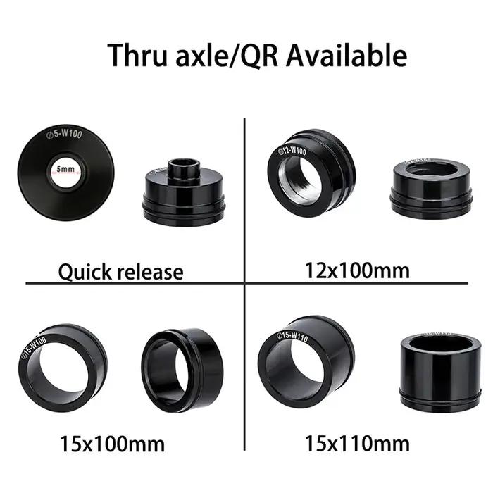 Support de montage de fourche de vélo support de vélo à dégagement rapide support fixe de roue arrière de vélo pour transport de voiture occasionnels usage randonnée voyage