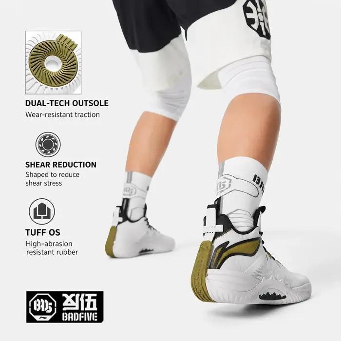 Chaussures de basketball d'extérieur Li-Ning BADFIVE STORM 2025 pour hommes