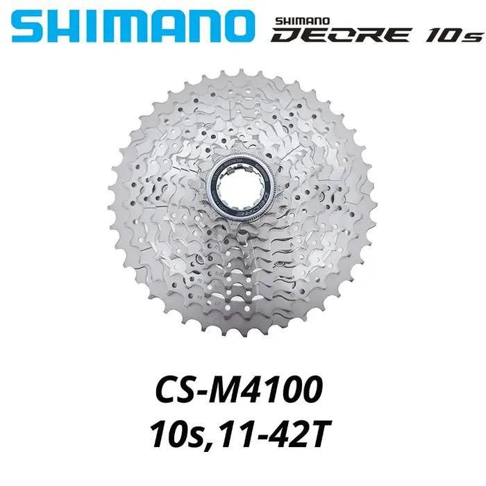 Shimano Deore 10 vitesses vélo Cassette M6000 M4100 HG50 CS-M4100 10S 10V SLX XT vtt vélo de montagn