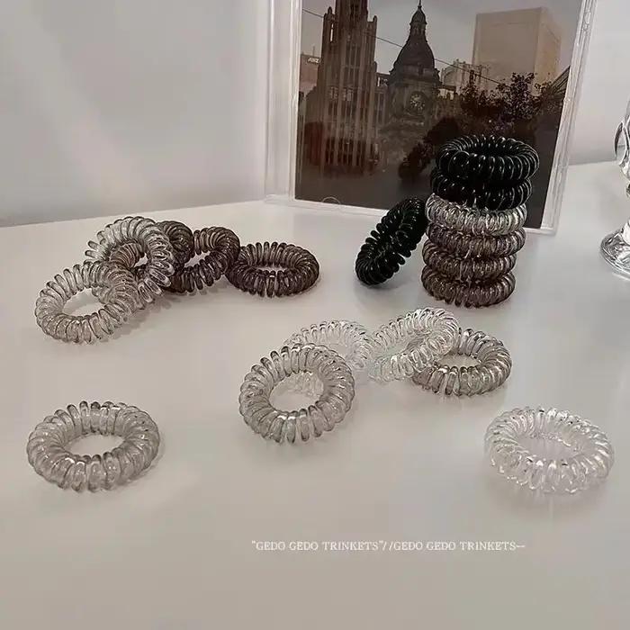 Corde de tête haute élastique pour queue de cheval féminine élégante pour événements formels et coiffures sophistiquées