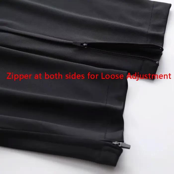 Pantalon de sport avec poches zippées pour homme, leggings de course, de football, d'entraînement, d
