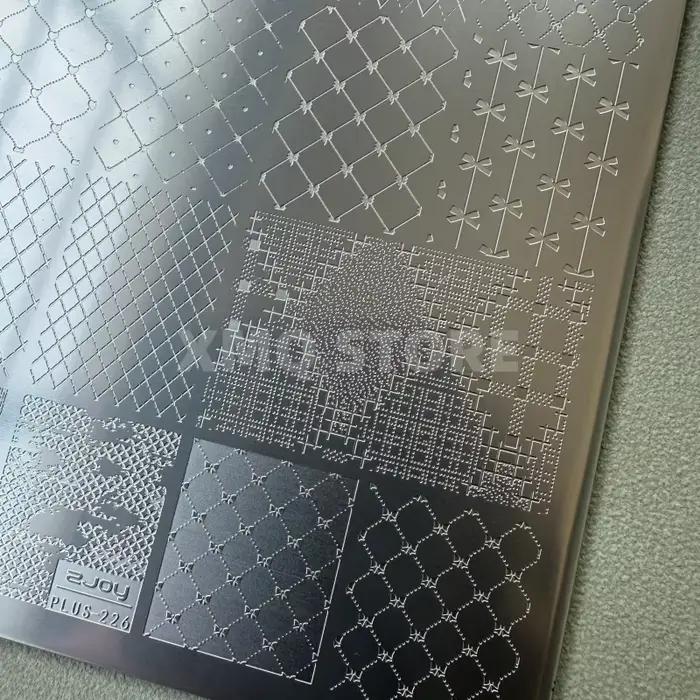 XMQ NAIL ART STAMPING PLATES LINES TEMPLATES IMAGEPLATE ROSE