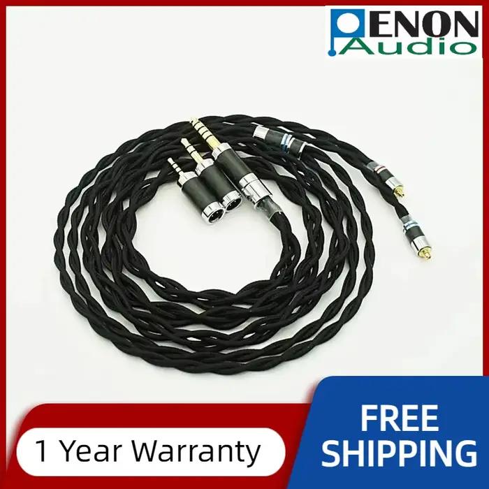 Penon Space-Câble de remplacement pour écouteurs, Plaqué argent, ODavid, HiFi, Audiophile, Câble de