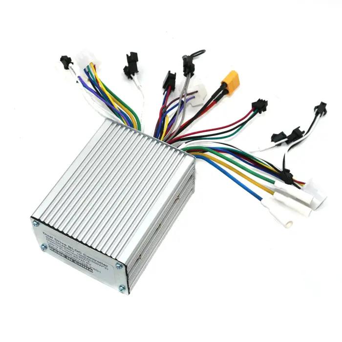 Les touristes conduisent 6MOSFET 48/60V 1000W (500W * 2) Brushless DC scooter électrique contrôleur