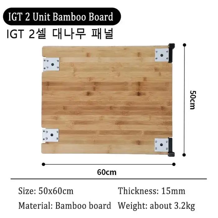 Table de Camping IGT, combinaison gratuite, accessoires IGT en acier inoxydable, Table pliante Porta