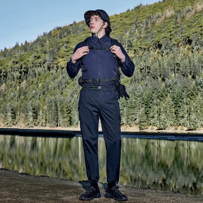 Natureifa-Pantalon de Randonnée Imperméable pour Homme, Trekking, vaccage Rapide, Camping, Escalade,