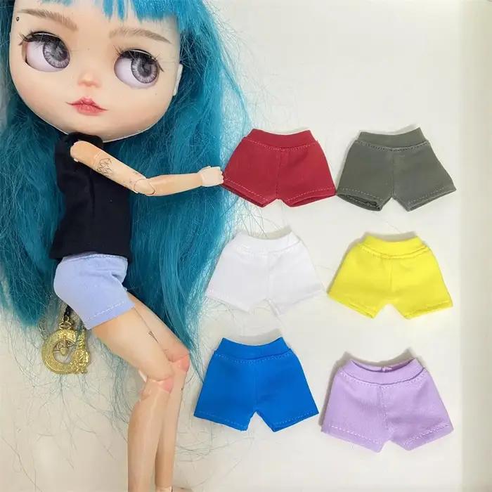 Nouveau 1 pièces Blyth vêtements pantalons courts pantalons de Base mignons pour Blyth, Momoko, Obis