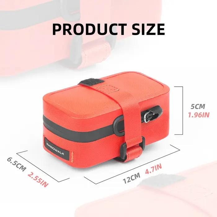 Rhinowalk sac de selle de vélo étanche tige de selle de vélo sac arrière Portable sac à outils de ra