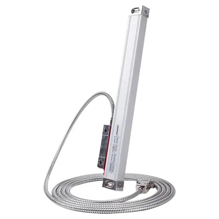 Échelle de verre DRO linéaire mince de 0.005mm TTL 5VDC 450mm-1000mm, règle de réseau, capteur de dé