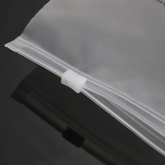 Sac à fermeture éclair givré 16 fils, sous-vêtements culottes chaussettes fournitures d'emballage ch