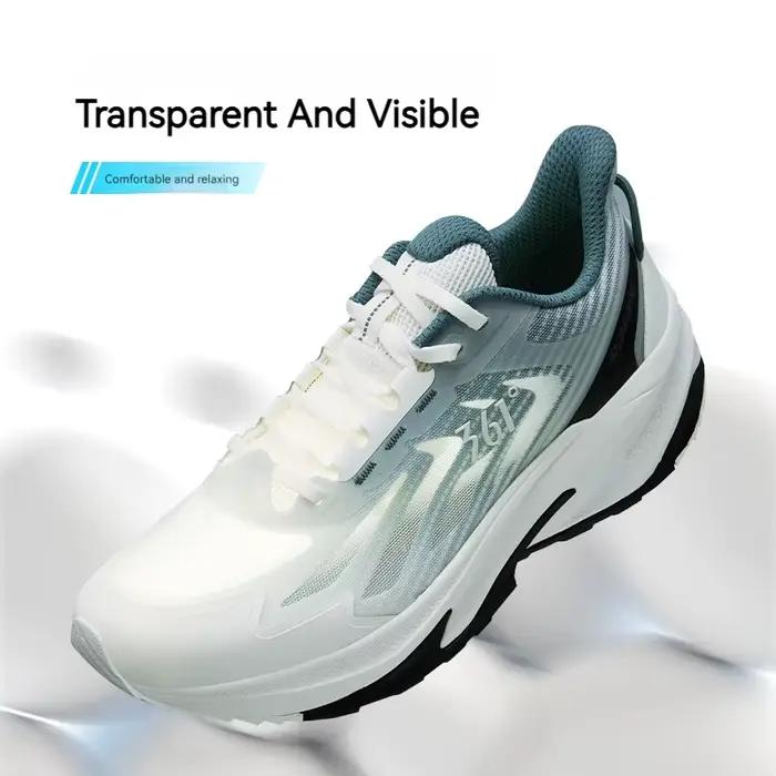 361 degrés Yushan SE hommes chaussures de course équilibré respirant maille léger amorti Jogging con