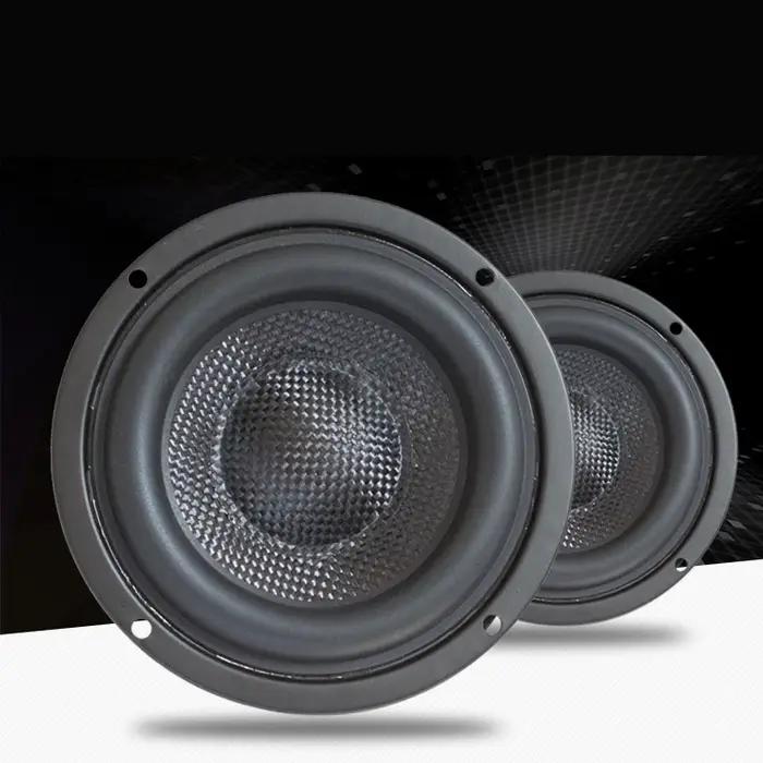 Caisson de basses de 4 pouces, unité de haut-parleur HIFI, bassin tissé en fibre de verre, basse pro