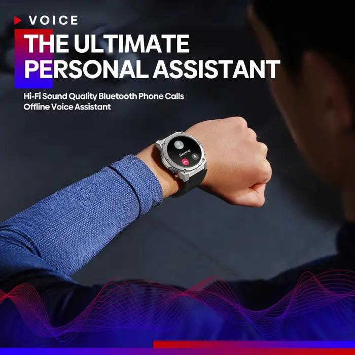 Zeblaze – montre connectée Vibe 7 Pro, écran AMOLED de 2023 pouces, résistance de niveau militaire,