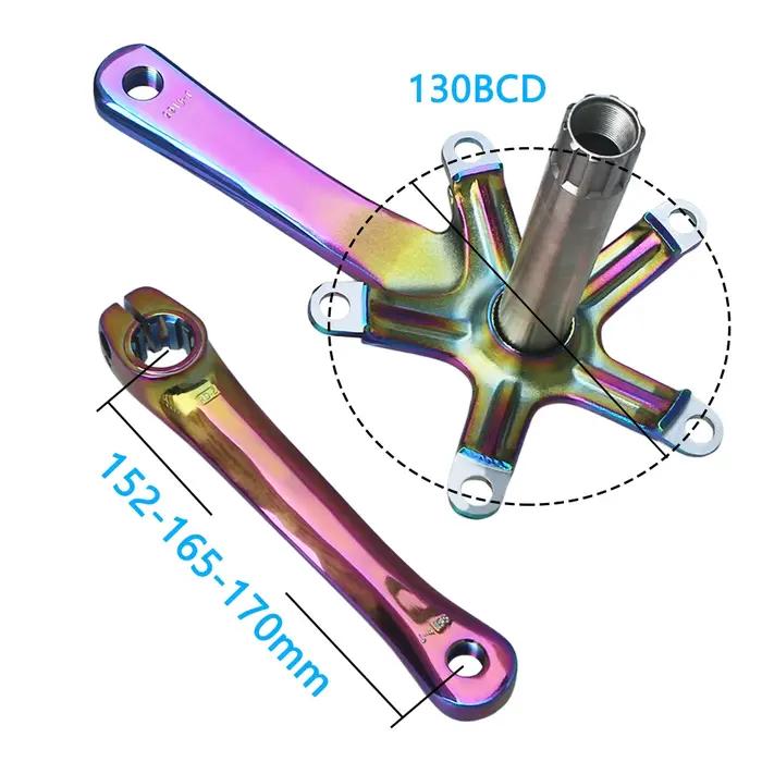 Pédalier de Vélo de Route avec Bras de Manivelle, Accessoire Astronomique, 50T/39T, Double Plateau D
