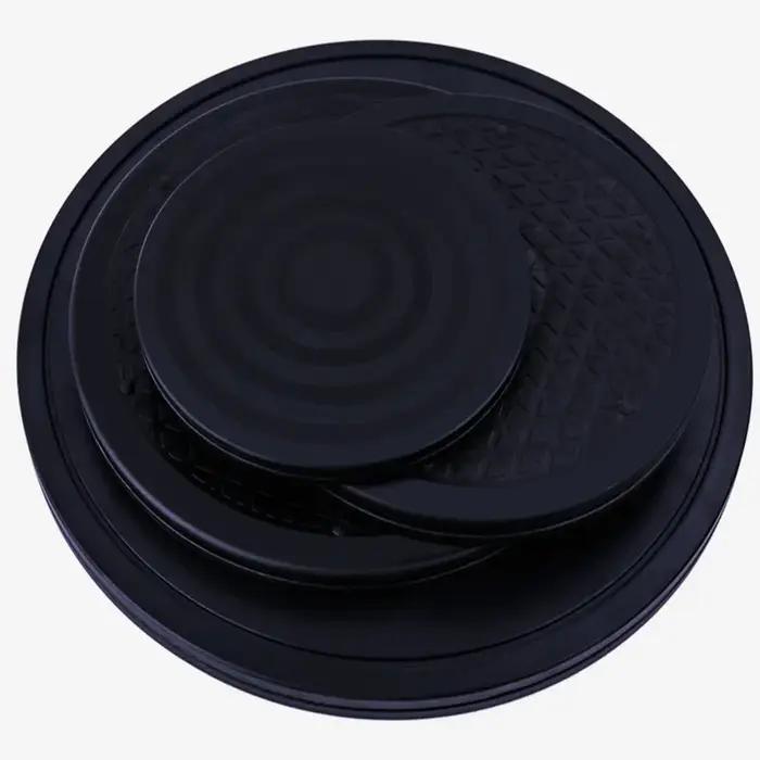 Support roulements à billes en acier pivotant robuste de 8 à 12 pouces pour moniteur TV plateau tour