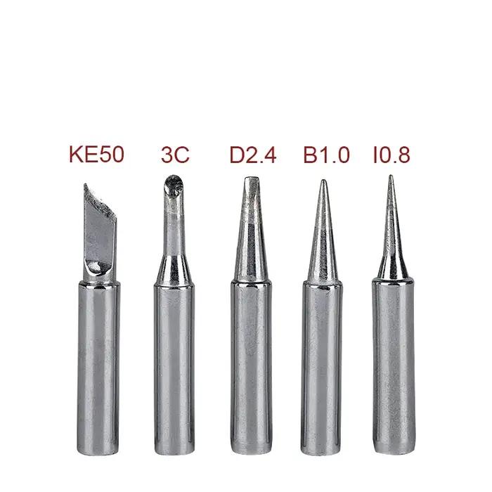 JCD-Kit de fer à souder à température réglable, 220V, 80W, LCD, outils de soudage, chauffage en céra