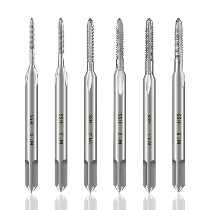 XCAN M1-M9 – jeu de tarauds et filières à filetage droitier, outil de filetage HSS, filetage à vis,