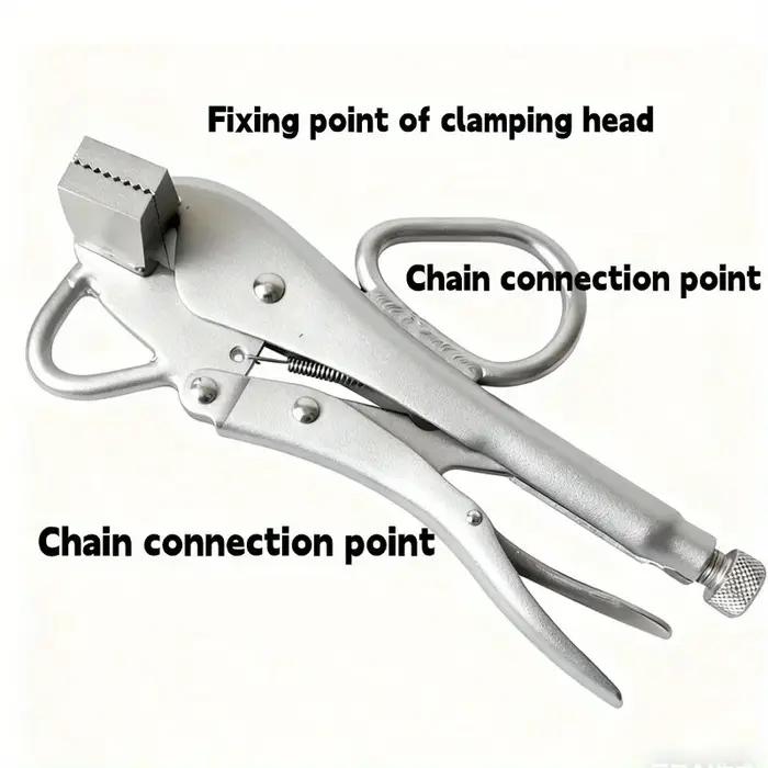 Pince de serrage pour tôles MacWorkTools, extra large, type bec de canard, pour carrosserie automobi