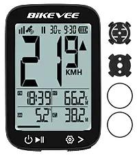 Ordinateur de vélo sans fil GPS USB-C, compteur de vitesse, odomètre avec rétroéclairage automatique