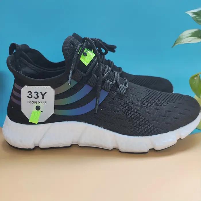 Chaussures de course respirantes pour hommes, chaussures de sport décontractées, chaussures de tenni