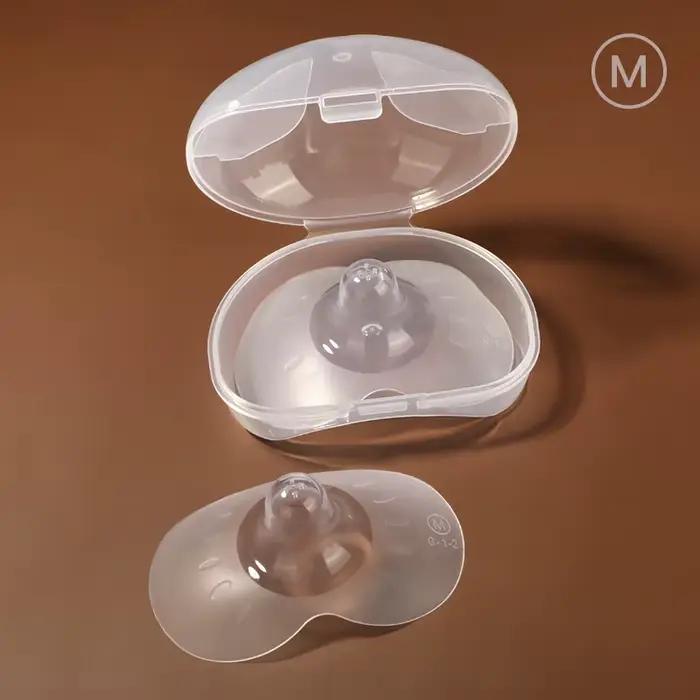 Bouclier d'allaitement Anti-morsure pour mère, 2 paquets, bouclier d'alimentation en Silicone papill