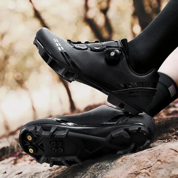 LiXingMing hommes chaussures de cyclisme vtt T72 course en plein air voiture compétition taquet anti