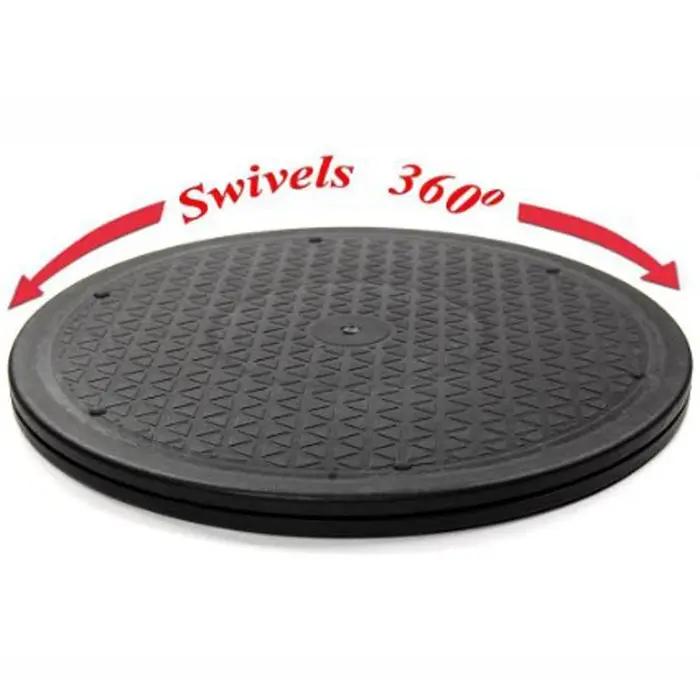 Support roulements à billes en acier pivotant robuste de 8 à 12 pouces pour moniteur TV plateau tour
