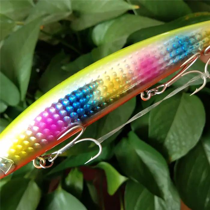 TSURINOYA-Leurre méné rigide flottant DW111, appât Élidéal pour la pêche au bar en mer, 130mm, 23g,
