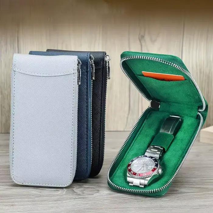 Boîte à montres en cuir pour hommes et femmes boîte de rangement et d'emballage multifonctionnelle boîtes à montres de haute qualité boîte cadeau élégance et protection montres occassions spéciales cadeau surprise