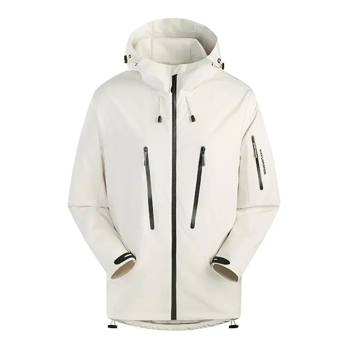 Veste d'alpinisme pour hommes, coupe-vent et imperméable, tissu à la mode, Design Hip Hop, manteau d