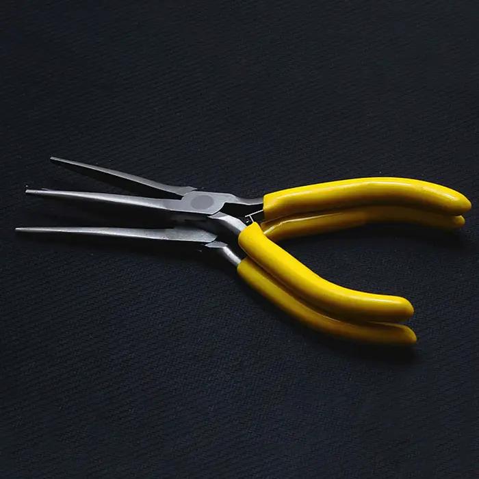 Mini pince de précision multifonctionnelle à Long nez d'aiguille, pour modélisation de bijoux, trava