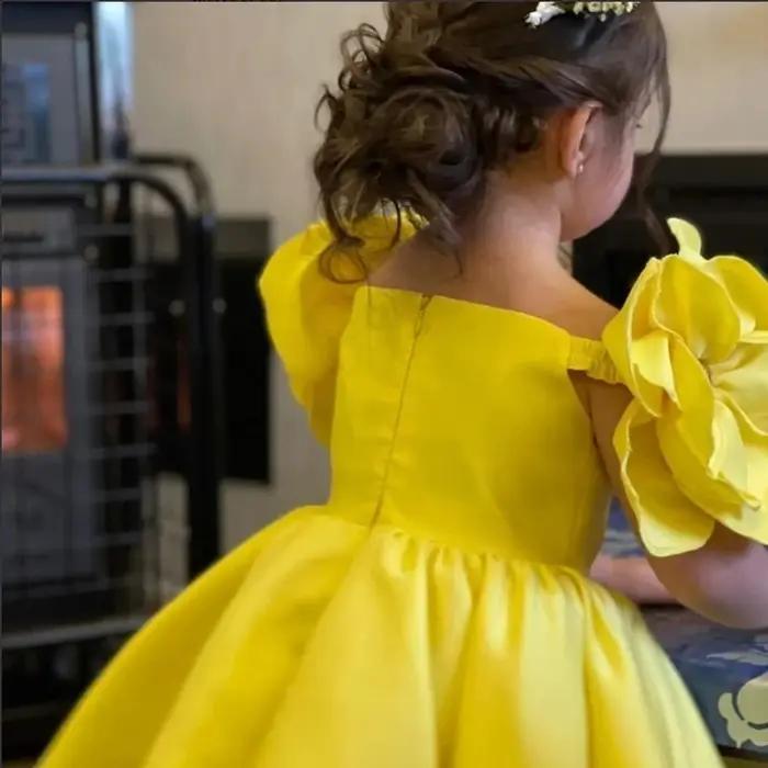 Robe à fleurs pour filles, nouvelle mode, robe de baptême pour fête d'anniversaire de 1er an, Costum