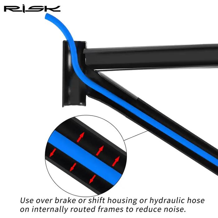 Risque 1.5 M/lot cadre de vélo boîtier interne amortisseur 6mm manchon en mousse vélo câble amortiss
