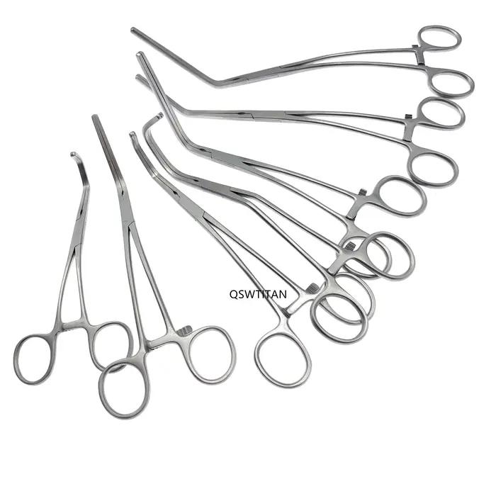 Embouts de mâchoire atraumatiques, pinces vasculaires, pince d'exclusion Aortique, instruments chiru