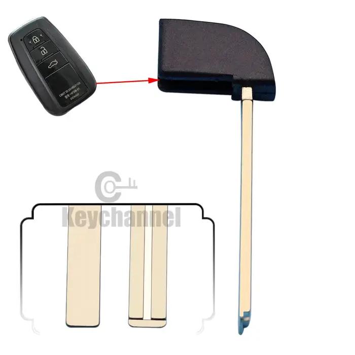 Keychannel 10 pièces insérer lame de clé de voiture TOY48 TOY40 HY22 télécommande intelligente d'urg