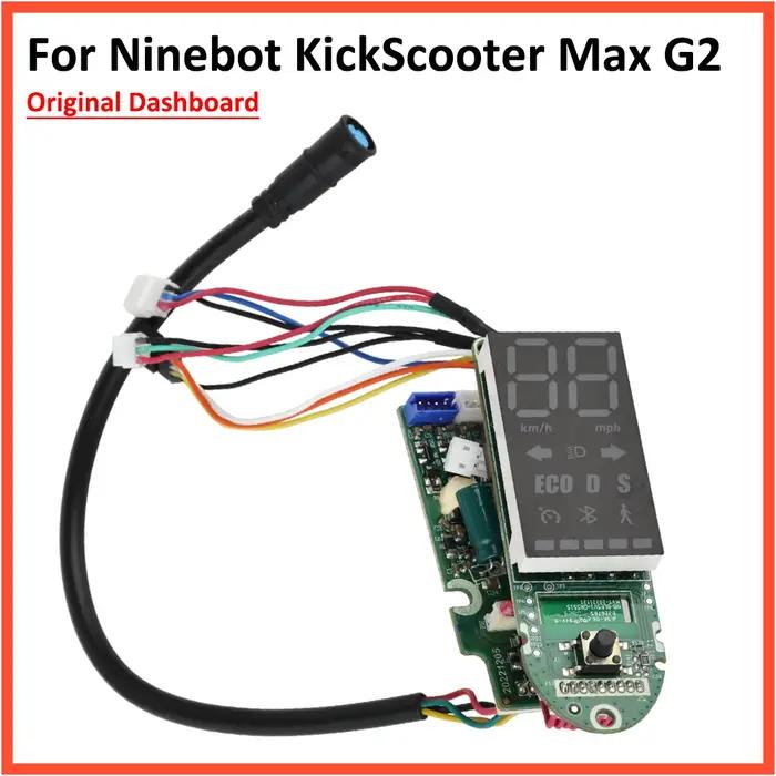 Tableau de bord Original pour Scooter électrique Ninebot Max G2, affichage LED, Bluetooth, pièces de
