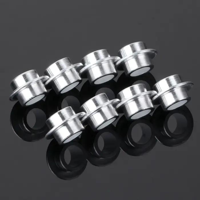 Entretoises de roulement de Scooter de Skateboard en aluminium de 8mm, 8 pièces, douille de roulemen