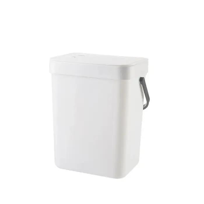 Poubelle peu encombrante à fermeture silencieuse – Poubelle scellée écologique de 3/5L pour la cuisi