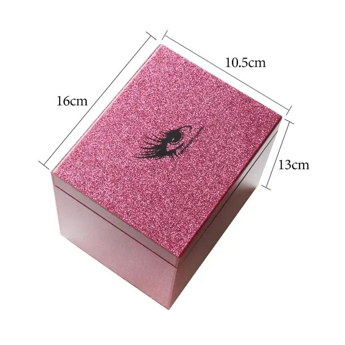 Boîte de Rangement à 5/10 Couches pour Faux-Cils, Palette de Maquillage, Support pour Colle, Outils
