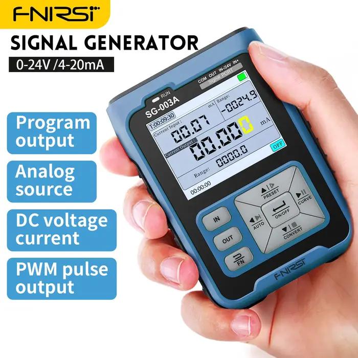 FNIRSI SG-003A générateurs de signaux 0-10V 4-20mA simulateur de tension de courant réglable sortie