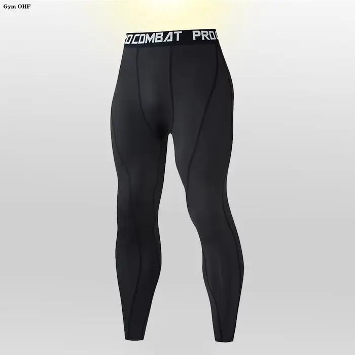 Collants de course hommes Shorts sport Leggings pantalons de Compression Jogging Fitness gymnase pan