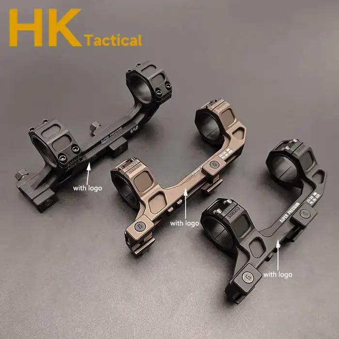 Support tactique GEISS Airsoft en porte-à-faux métallique, support de portée de 25.4mm 30mm avec niv