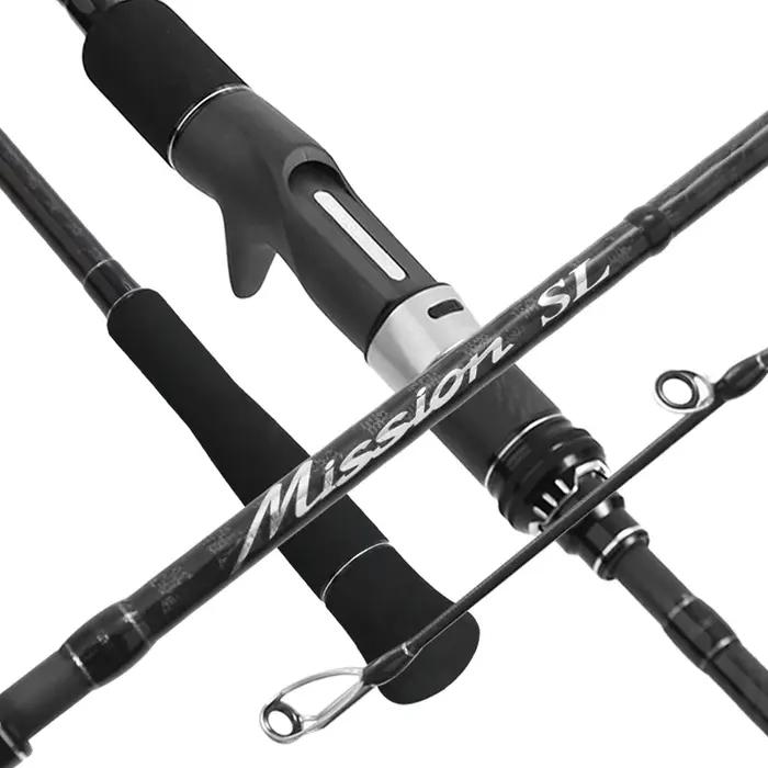 Nouveau MADMOUSE japon pièces Fuji complètes canne à gabarits lente MISSION SL 1.9M JIG80-330G canne