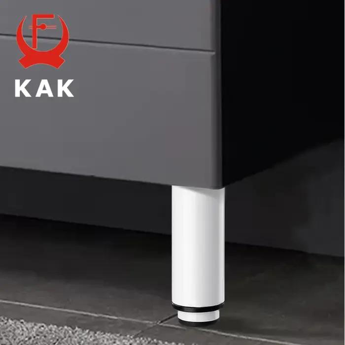 KAK pied de meuble réglable en acier laminé à froid pieds de Table noir blanc armoire de remplacemen