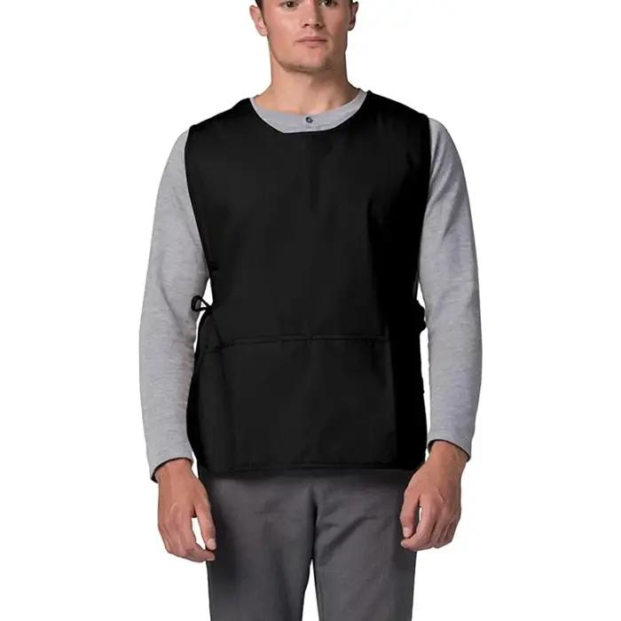 Gilet publicitaire mode uniforme floral de cuisine vêtements de travail pour homme et femme pour nettoyage et services occassions spéciales