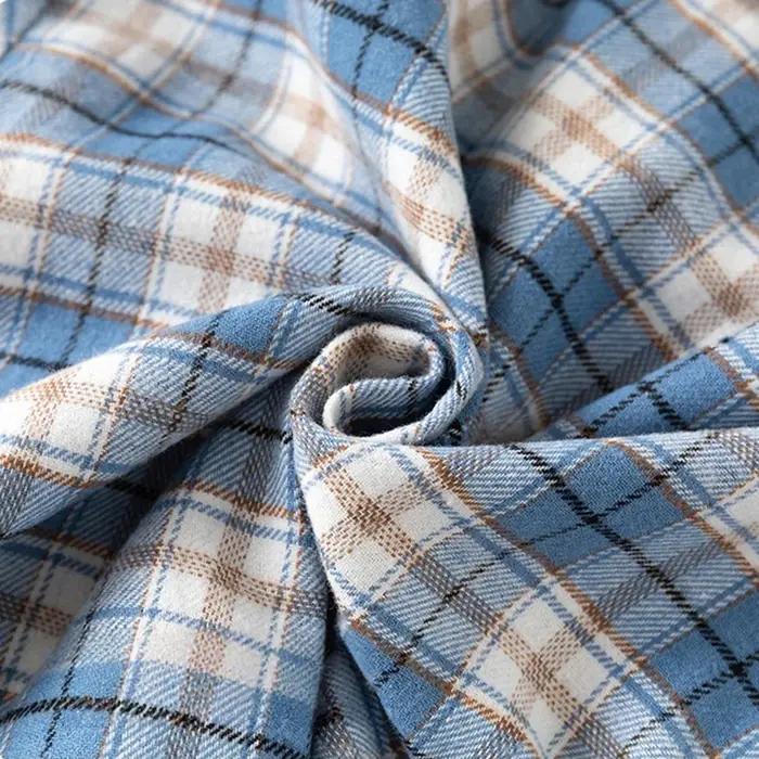 Printemps automne enfants Plaid à manches longues chemise Style coréen garçons filles ample surdimen