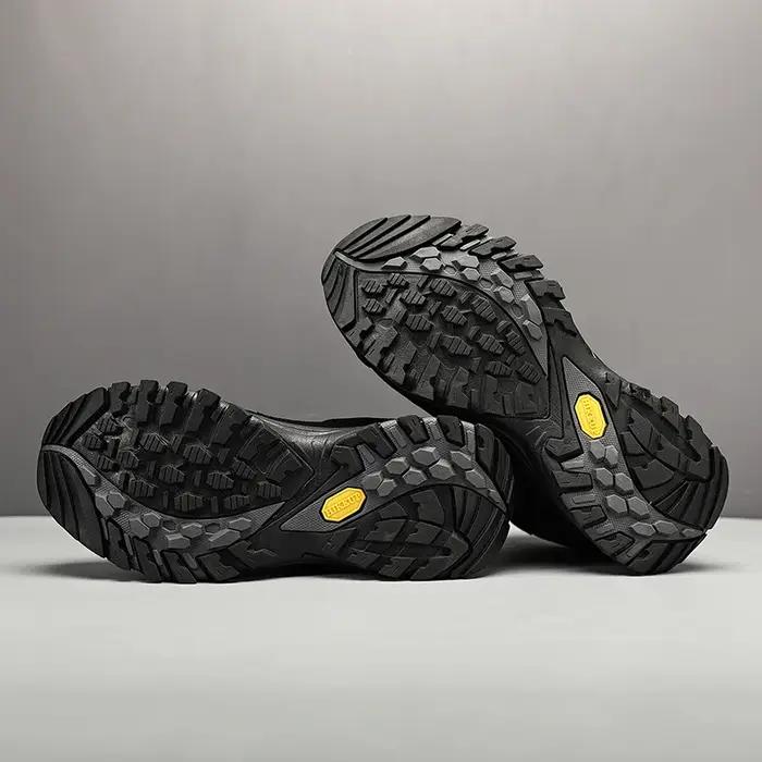 HIKEUP haut de gamme hommes botte de randonnée hiver chaussures de plein air à lacets antidérapant S
